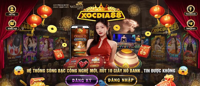 đăng ký 1 link chính chủ của Xocdia88